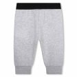 Baby Boys Grey Cotton Trousers Online now