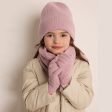 Girls Lilac Cashmere Hat Online Hot Sale