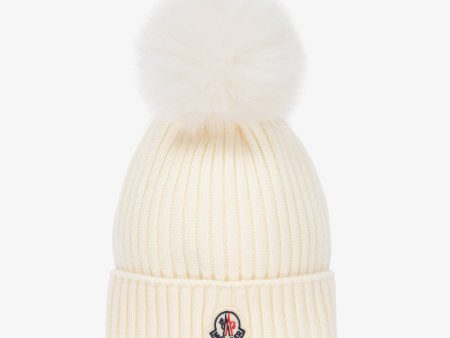 Boys & Girls White Wool Hat Online Hot Sale