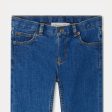 Girls Blue Denim Trousers Cheap