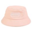 Girls Pink Logo Bucket Hat Fashion