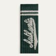 Boys & Girls Dark Green Logo Cotton Socks Cheap