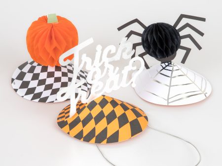 Assortment Of 6 Halloween Party Hats(6 Pack) Fashion