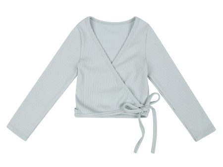 Girls Light Blue Ballet Cardigan Fashion