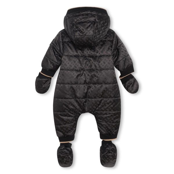 Baby Boys & Girls Black Padded Babysuit For Sale