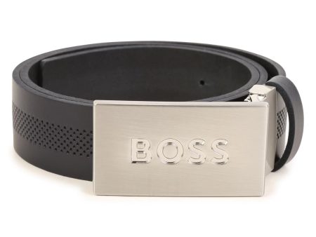 Boys Blue Logo Belt Online now