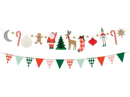 Christmas Characters Garland For Sale