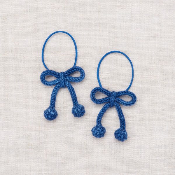 Girls Blue Bow Hair Ring For Sale