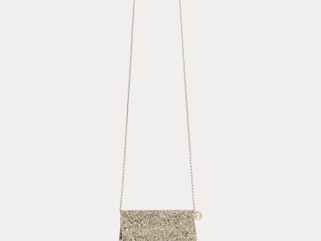 Girls Gold Sequin Shoulder Bag For Cheap