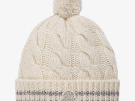 Boys & Girls White Wool Hat For Cheap