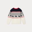 Boys & Girls Navy Jacquard Sweater Discount