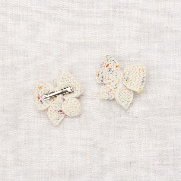 Girls White Bow Hair Clips on Sale