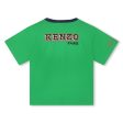 Boys Green Logo Cotton T-Shirt Hot on Sale