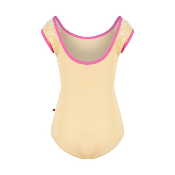 Girls Pale Yellow Ballet Onesies on Sale