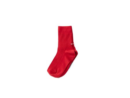 Boys & Girls Red Logo Socks Online Sale