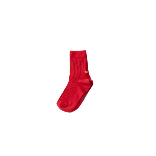 Boys & Girls Red Logo Socks Online Sale