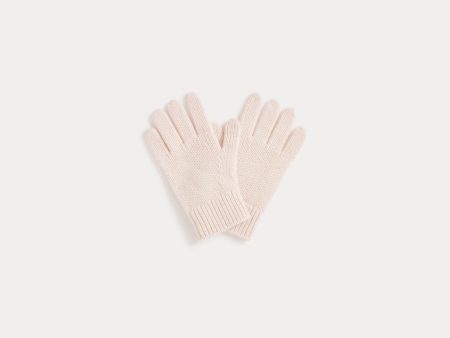 Girls Light Pink Cashmere Gloves Online