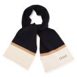 Girls Navy Logo Scarf Sale