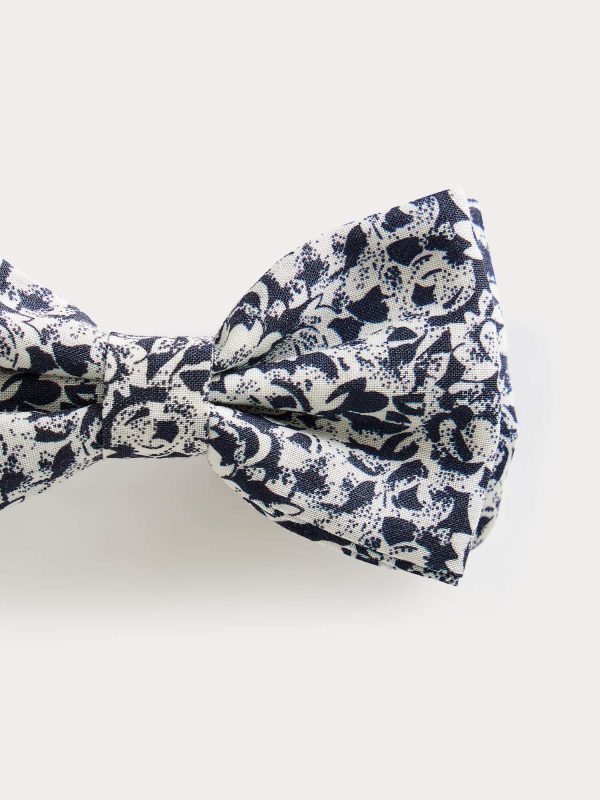 Girls Navy Floral Hair Clips Online now