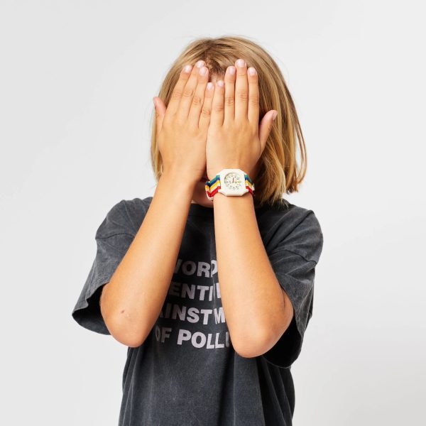 Boys & Girls Multicolor Stripes Watch Online