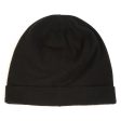 Boys Black Logo Wool Hat Cheap