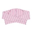 Girls Pink Stripes Shoulder Warmer on Sale