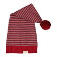 Boys & Girls Red Stripes Hat Sale