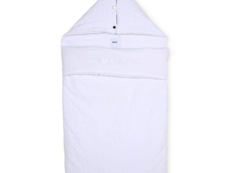 Baby Boys & Girls White Cotton Sleepbag Online now