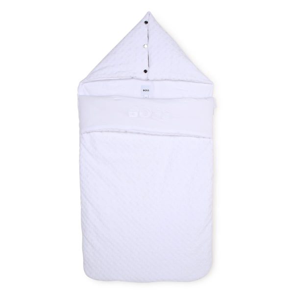 Baby Boys & Girls White Cotton Sleepbag Online now