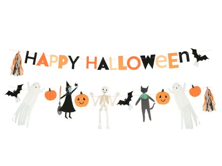 Happy Halloween Garland Supply