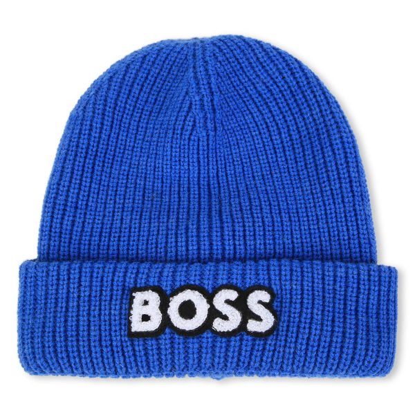 Boys Blue Logo Hat Fashion