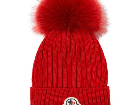 Boys & Girls Red Wool Hat Sale