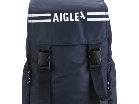 Boys Navy Logo Backpack Fashion