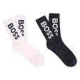 Boys Blue Logo Cotton Socks(2 Pack) Online Sale