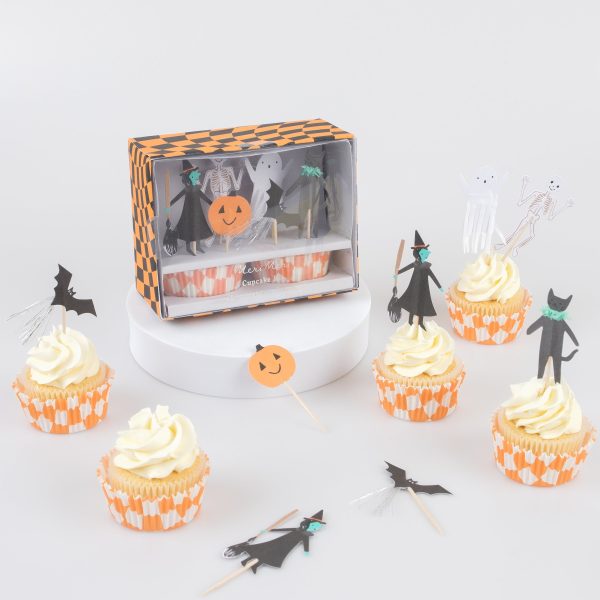 Happy Halloween Cupcake Kit（24 Pack） Fashion