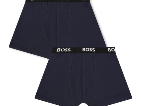 Boys Blue Cotton Underwear Set Hot on Sale