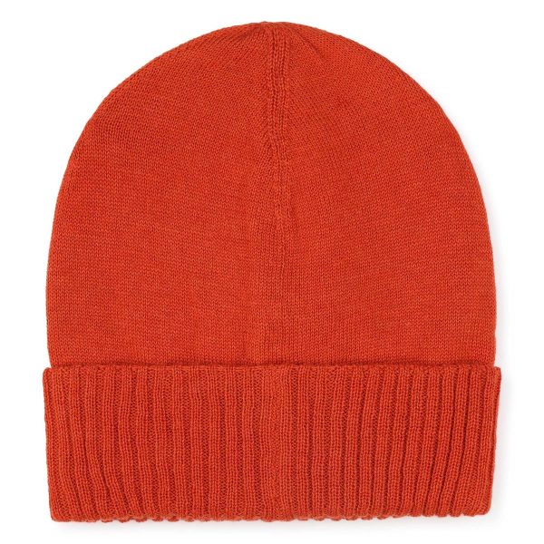 Boys Orange Logo Hat For Cheap