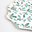 Holly Pattern Side Plates(8 Pack) Online Hot Sale