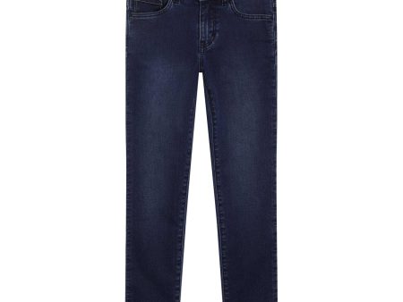 Boys Blue Denim Trousers For Discount