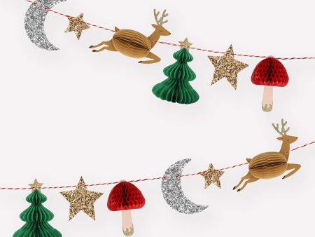 Honeycomb Festive Icon Garland For Discount