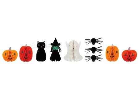 Assortiment de 10 personnages d Halloween en nid d abeille Online now