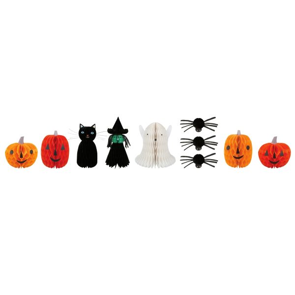 Assortiment de 10 personnages d Halloween en nid d abeille Online now