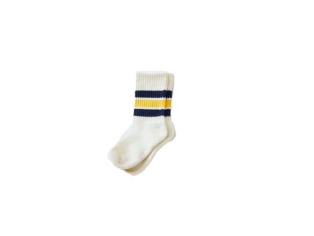 Boys & Girls Navy Stripes Socks Cheap