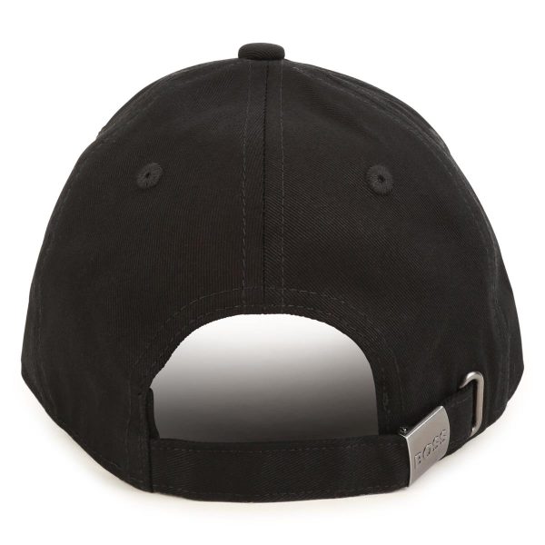 Boys Black Logo Cap Supply