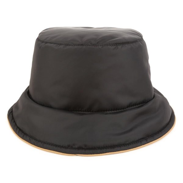 Boys Black Logo Bucket Hat Discount