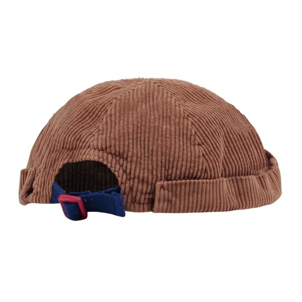 Boys & Girls Brown Corduroy Hat Discount