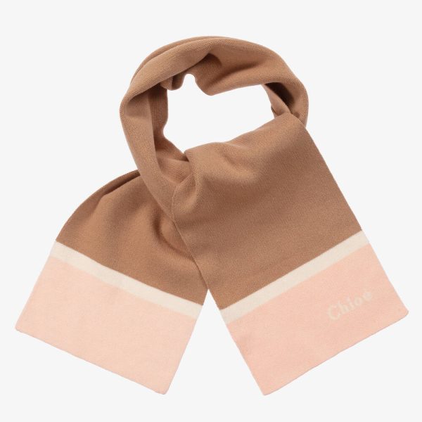 Girls Camel Logo Scarf Sale