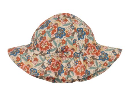 Girls Multicolor Flower Sun Hat Hot on Sale