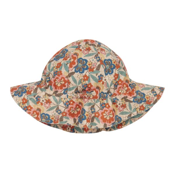 Girls Multicolor Flower Sun Hat Hot on Sale