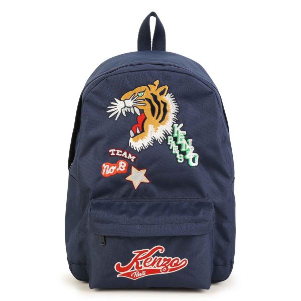 Boys & Girls Blue Logo Backpack Discount